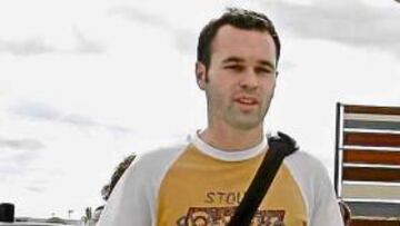 <b>BUENA EVOLUCIÓN. </b>Iniesta quiere acelerar su recuperación.