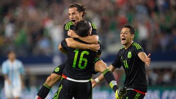 Chicharito, Guardado y Héctor Herrera no estarán ante Argentina