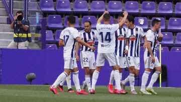 Valladolid. 23/6/2020.
31 jornada de la Liga Santander.
Real Valladolid CF - Getafe CF
PENALTI Y GOL DEL VALLADOLID