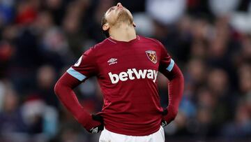 Con Chicharito, West Ham pierde frente al Watford