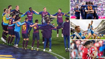 Ya se decidió LaLiga: campeón, Champions, Europa, descenso...