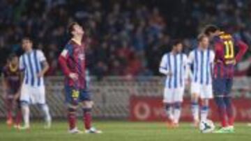 DEBACLE. El Barça cayó claramente el curso pasado.