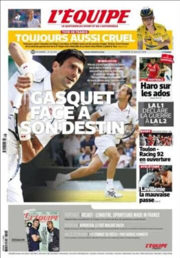 Portadas de la prensa deportiva