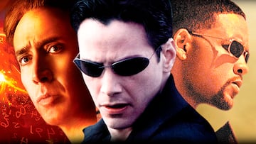 The Matrix Neo actores