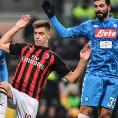 Napoli, otra vez contra Milan ¿Ancelotti rotará a Ospina?