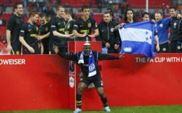 Las imágenes del Wigan campeón de la FA Cup