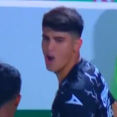Araos hizo festejar a Guede: ¡marcó su primer gol en México!