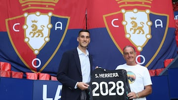 Sergio Herrera junto a Roberto Santamaría.