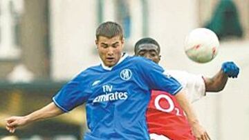 ESTRELLA. Mutu es uno de los grandes jugadores que tiene el Chelsea.