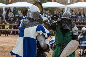 En los alrededores del Castillo de Belmonte, Cuenca, se ha disputado el IV Torneo Nacional de combate medieval, que goza cada año de más aficionados. 
 