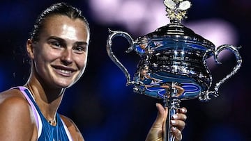 Sabalenka encuentra el premio de su primer título de Grand Slam