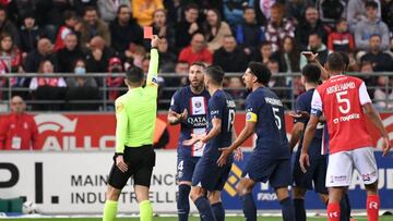 Tres partidos de sanción para Ramos, uno provisional