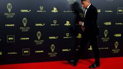 Kylan MBAPPE arrives at the Ballon dOr 2022 Ceremony on October 17, 2022 in Paris, France. (Photo by Baptiste Fernandez/Icon Sport via Getty Images)