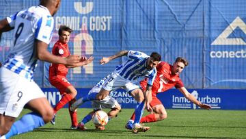 Primer rev&eacute;s de los palmesanos en el Estadi Balear