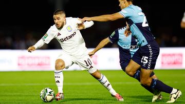 Buendía, ante el Wycombe.