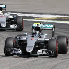 Pole de Rosberg en Alemania, Sainz y Alonso caen en Q2