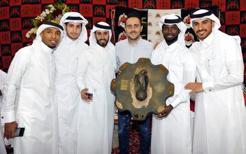 Fichó por el Al-Rayyan en 2015 y estuvo hasta el 2017.