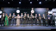 Los premios Globe Soccer en imágenes