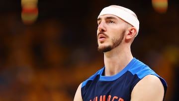 Thunders guard Alex Caruso says his time alongside LeBron James at the Los Angeles Lakers had a big impact on him.