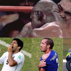 A 20 años de la mordida de Tyson, 11 famosas agresiones en el deporte