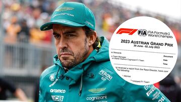 La multa de la FIA a Fernando Alonso y Aston Martin