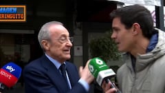 El vacile de Florentino a Edu Aguirre: “Mira el taco que has armado...”