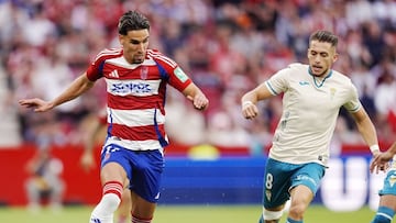 Partido de la jornada 9 de LaLiga Hypermotion entre Granada y Córdoba.
