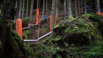 Imagen del recorrido de los Mundiales de MTB de Leogang (Austria).