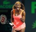 Serena Williams vence a Halep y accede a la final de Miami