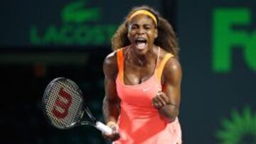 ALEGRÍA. La menor de las hermanas Williams se medirá en la final a la española Carla Suárez