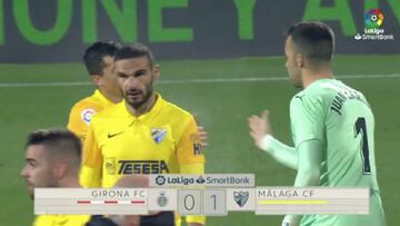 Resumen y gol del Girona vs. Málaga de LaLiga SmartBank