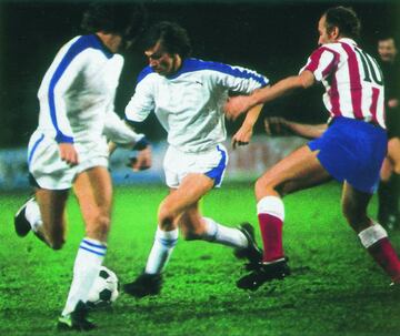 Atlético de Madrid met Club Brugge in the quarter finals of the European Cup in March 1978. In the first leg, in Belgium, the Rojiblancos with Luis Aragonés in charge lost 2-0 with Courant and Cubber scored either side of the interval. It wasn't Atleti's 