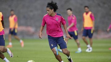 Mauricio Lemos, central uruguayo de Las Palmas