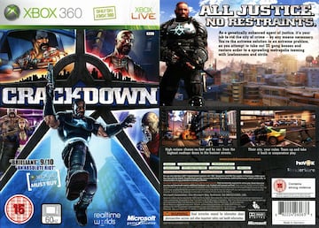 crackdown xbox 360 box art portada