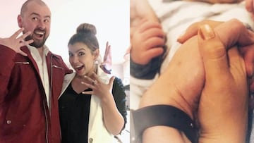 La pareja de comediantes, Liss Pereira y Ricardo Quevedo comparten en redes sociales la primera foto de su Ignacio, quien naci&oacute; hace unos meses.