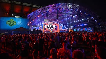 PITTSBURGH, PENNSYLVANIA - APRIL 24: A detailed view of the Fan Fest is seen during Round Two of the 2026 NFL Draft at Acrisure Stadium on April 24, 2026 in Pittsburgh, Pennsylvania. Jason Miller/Getty Images/AFP (Photo by Jason Miller / GETTY IMAGES NORTH AMERICA / Getty Images via AFP)