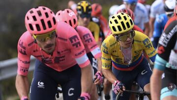 Sergio Higuita: "Tratamos de disputar la etapa"