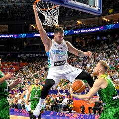 Doncic saca a Eslovenia del apuro