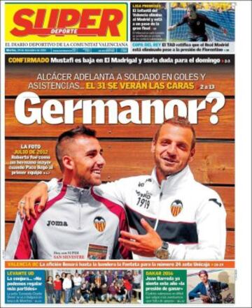 Portadas de la prensa mundial