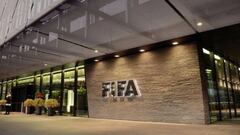 Fachada de la sede de la FIFA