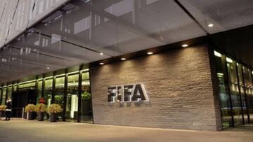 Fachada de la sede de la FIFA