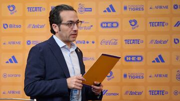 Mauricio Culebro, presidente de Tigres.