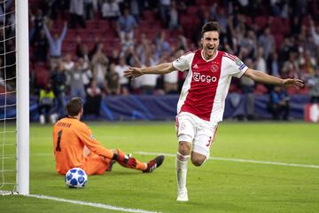 Ajax| 26 yr. old. The Argentinian marksman has been banging in the goals for the Dutch side for some time now and creating a wave of interest that a fee of 16 million euro could satisfy.