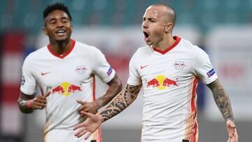 Angeliño sigue en racha: doblete con el Leipzig en la Champions