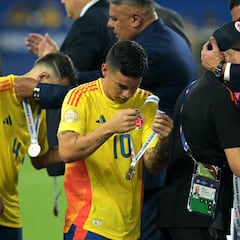James tras perder la final de Copa: “Duele muchísimo”