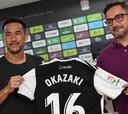 Okazaki: "Quiero ayudar al equipo a crecer"