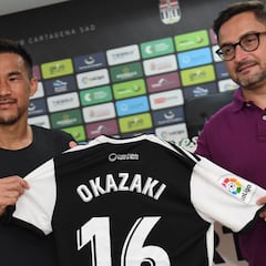 Okazaki: "Quiero ayudar al equipo a crecer"