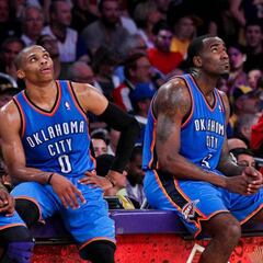 Perkins: "Kevin Durant y Russell Westbrook han vuelto a hablarse"