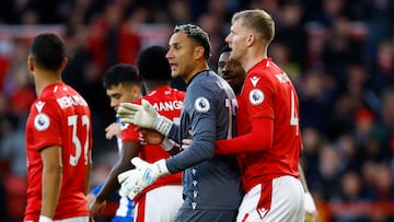 La situación de la zona roja en la Premier League es bastante crítica para Nottingham Forest de Keylor Navas, pero este miércoles se volvieron a ganar.