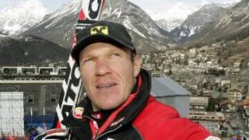 El esquiador austriaco Hermann Maier